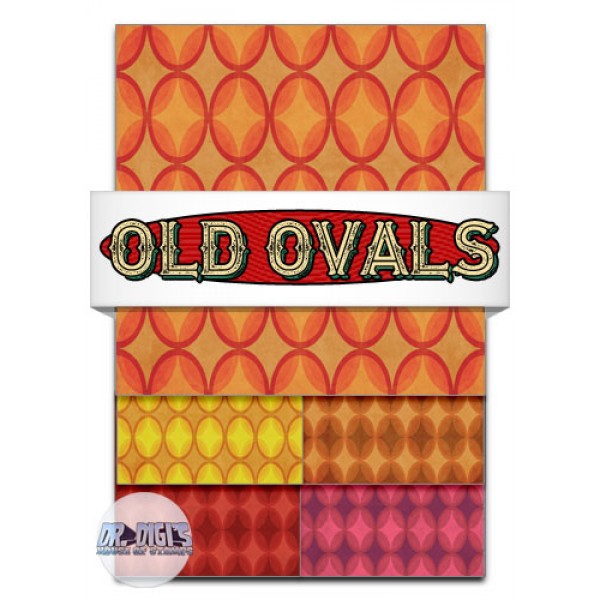 Old Ovals Backing Paper