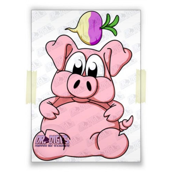 Cuddly Critters Pig (colour)