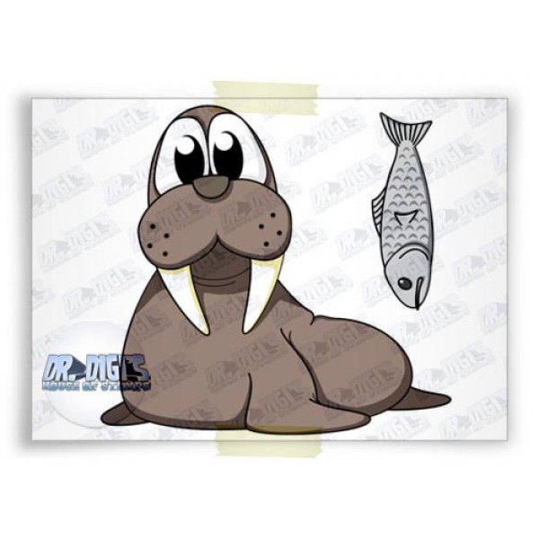 Cuddly Critters Walrus (colour)