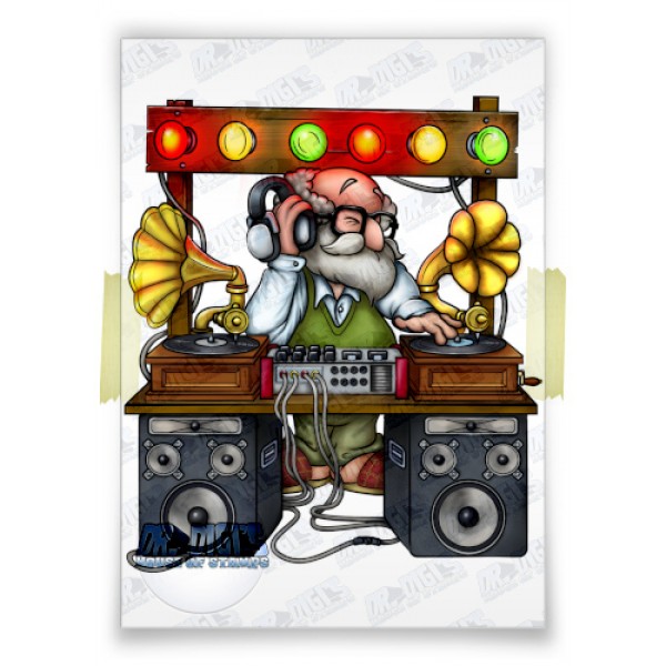 DJ Dad Rock (colour)
