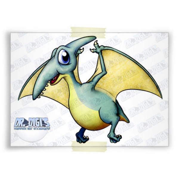 Terry the Pterodactyl colour