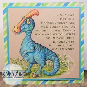 Pat the Parasaurolophus